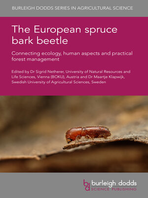 cover image of The European spruce bark beetle
